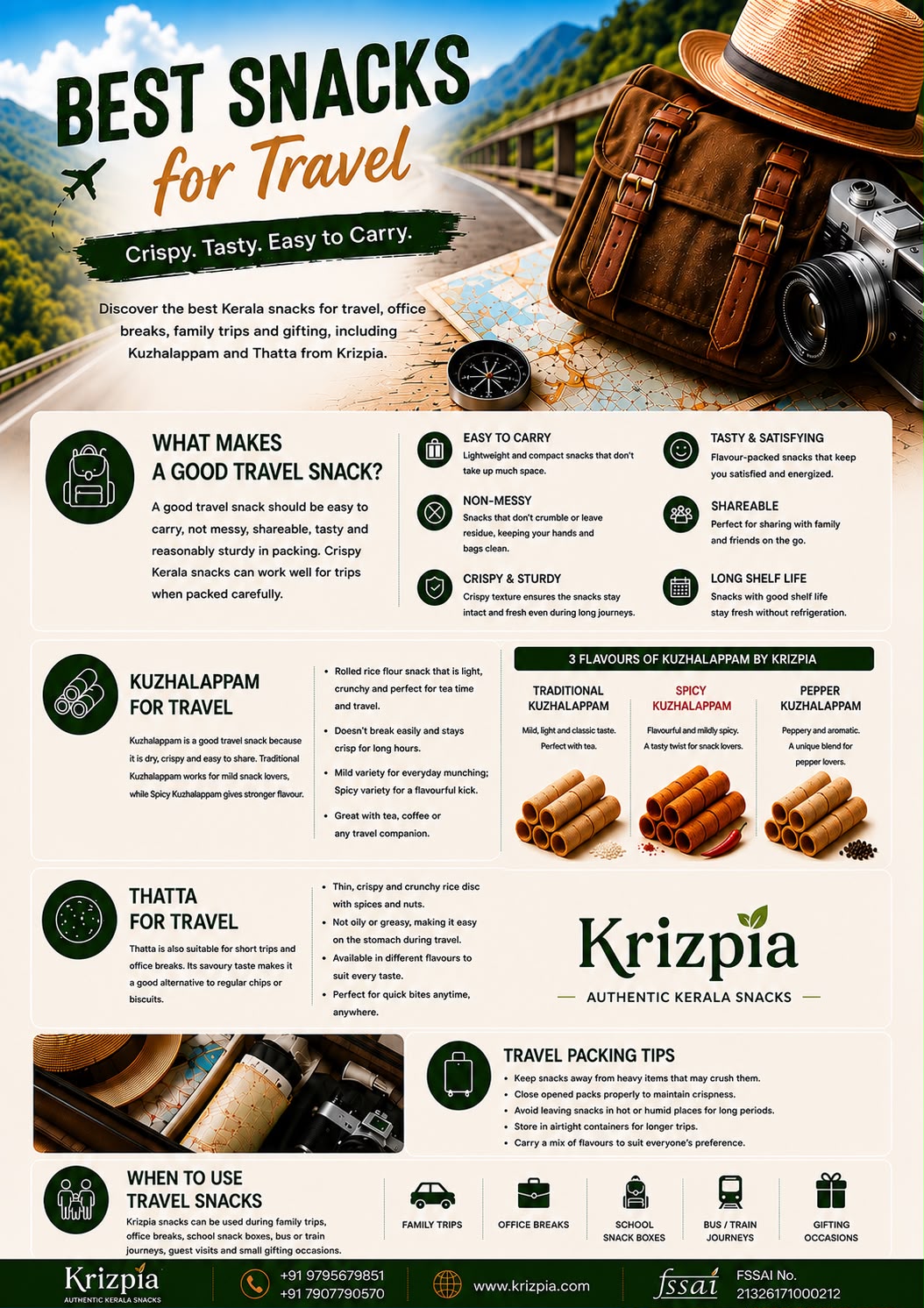 Best Kerala Snacks for Travel